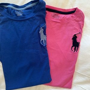 Polo big pony T-shirt’s- new- never worn youth XL